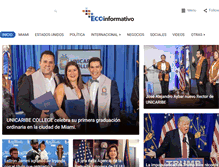 Tablet Screenshot of ecoinformativo.com
